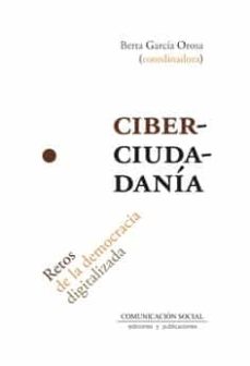 Imagen de portada del libro Ciberciudadanía