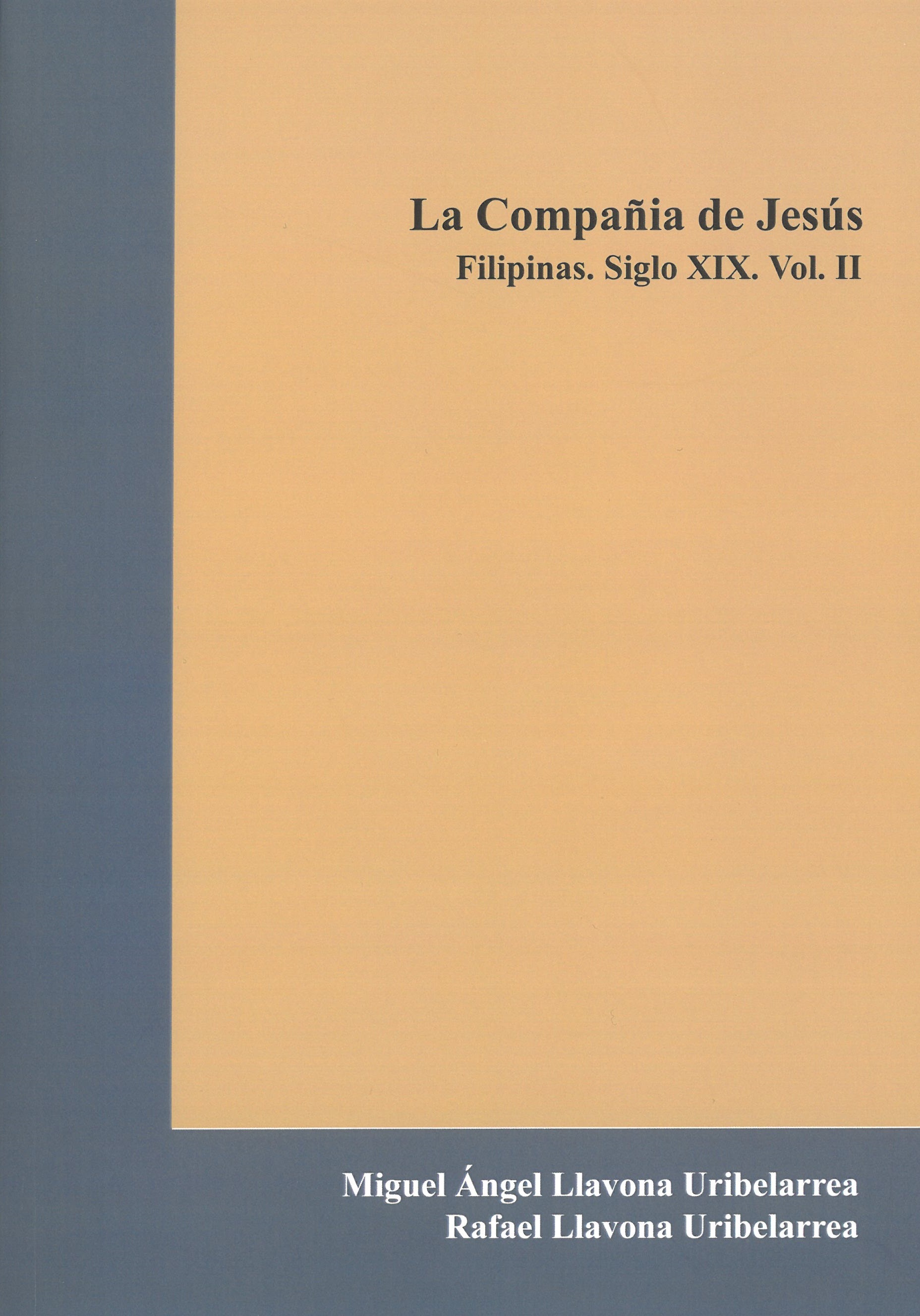 Imagen de portada del libro La Compañía de Jesús. Filipinas. Siglo XIX