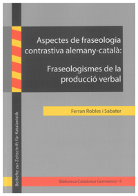Imagen de portada del libro Aspectes de fraseologia contrastiva alemany-català