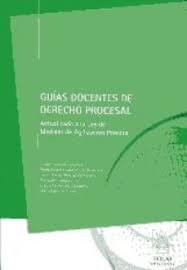 Imagen de portada del libro Guías docentes de derecho procesal