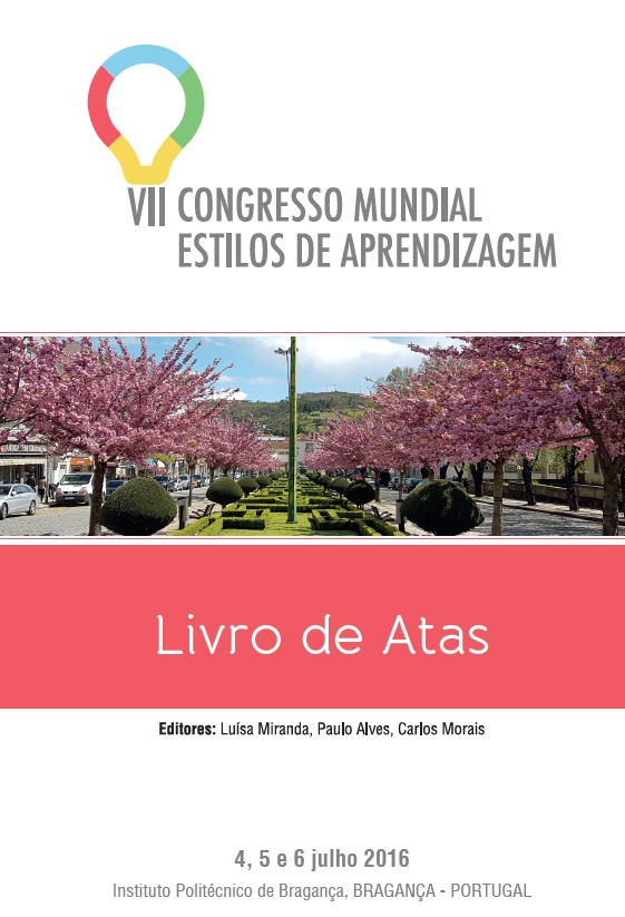 Imagen de portada del libro VII Congresso Mundial de Estilos de Aprendizagem