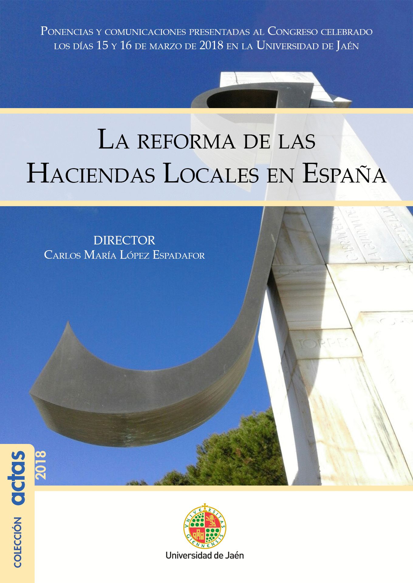 Imagen de portada del libro La reforma de las haciendas locales en España
