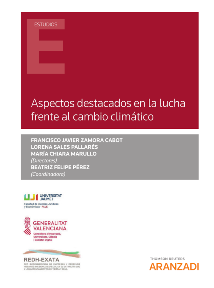 Imagen de portada del libro Aspectos destacados en la lucha frente al cambio climático