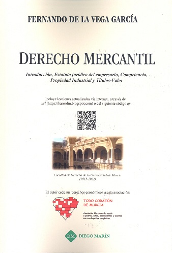 Imagen de portada del libro Derecho Mercantil