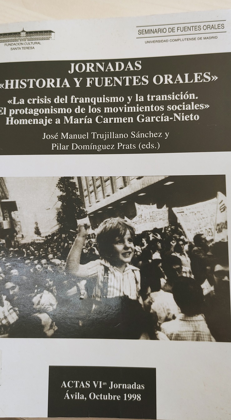 Imagen de portada del libro Historia y fuentes orales