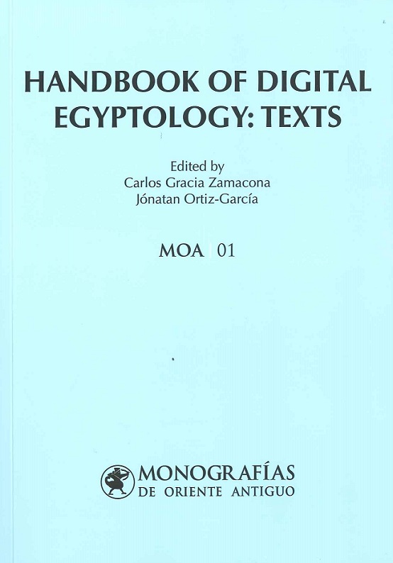 Imagen de portada del libro Handbook of digital egyptology