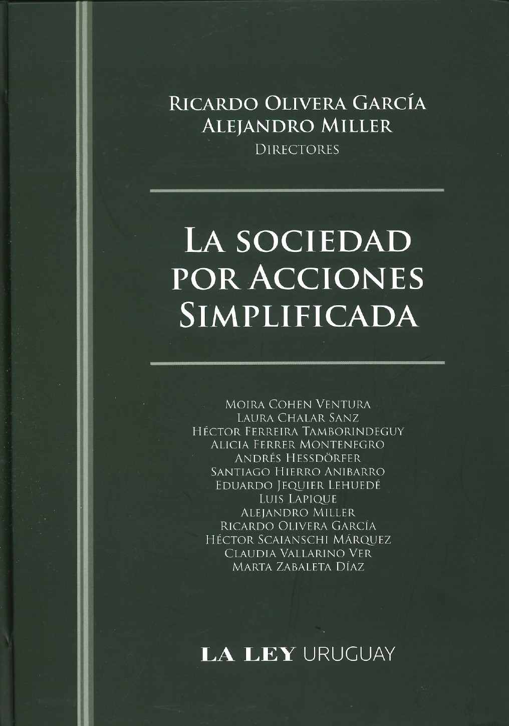 Imagen de portada del libro La sociedad por acciones simplificada