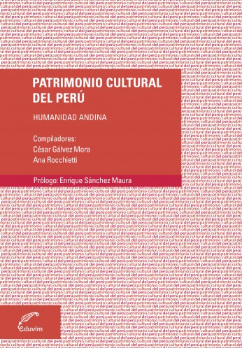 Imagen de portada del libro Patrimonio cultural del Perú