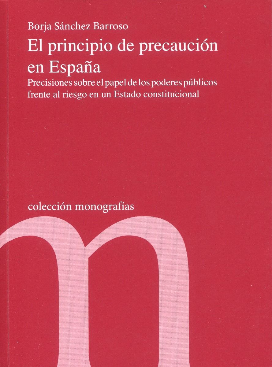 Imagen de portada del libro El principio de precaución en España
