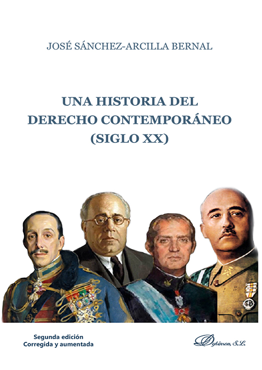 Imagen de portada del libro Una historia del Derecho Contemporáneo ( Siglo XX )