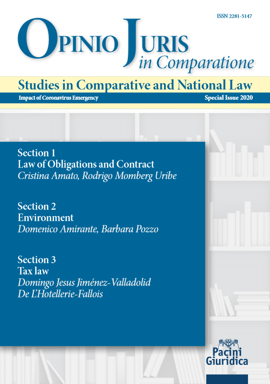 Imagen de portada del libro Studies in Comparative and National Law