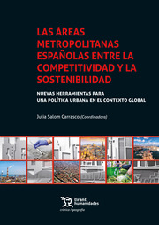 Imagen de portada del libro Las áreas metropolitanas españolas entre la competitividad y la sostenibilidad