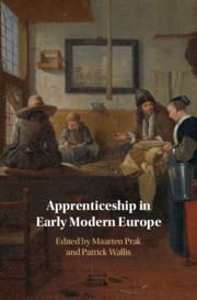 Imagen de portada del libro Apprenticeship in Early Modern Europe