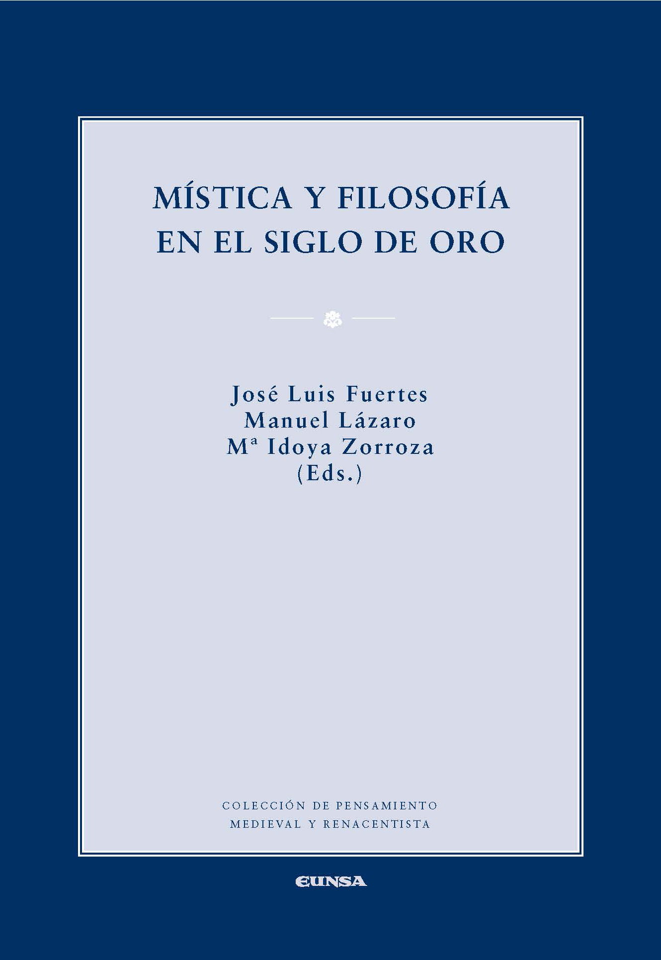 Imagen de portada del libro Mística y filosofía en el Siglo de Oro