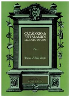 Imagen de portada del libro Catalogo de epitalamios del siglo de oro