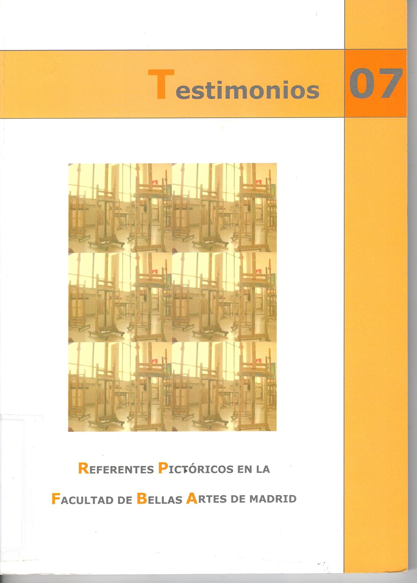 Imagen de portada del libro Testimonios 07