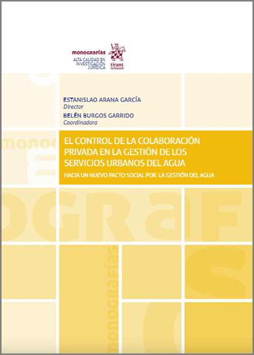 Imagen de portada del libro El control de la colaboración privada en la gestión de los servicios urbanos del agua