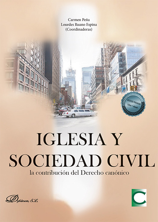 Imagen de portada del libro Iglesia y sociedad civil : la contribución del Derecho canónico
