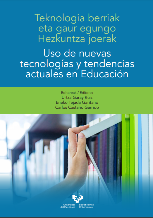 Imagen de portada del libro Teknologia berriak eta gaur egungo Hezkuntza joerak