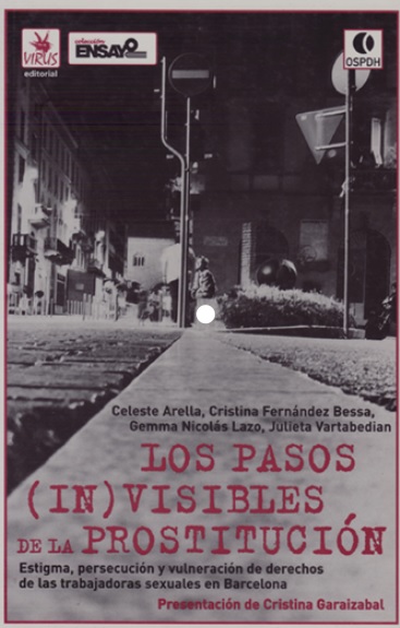 Imagen de portada del libro Los pasos (in) visibles de la prostitución