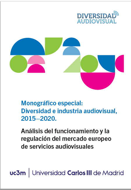 Imagen de portada del libro Diversidad e industria audiovisual, 2015–2020