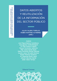 Imagen de portada del libro Datos abiertos y reutilización de la información del sector público