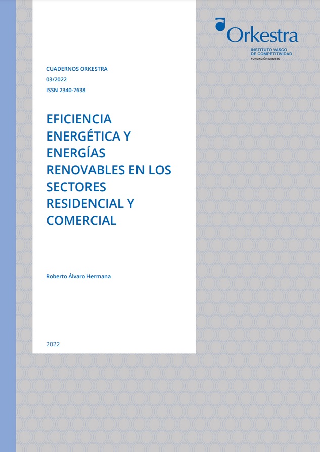 Imagen de portada del libro Eficiencia energética y energías renovables en los sectores residencial y comercial
