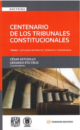 Imagen de portada del libro Centenario de los tribunales constitucionales