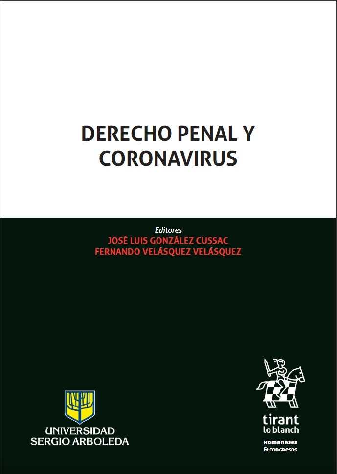 Imagen de portada del libro Derecho Penal y Coronavirus