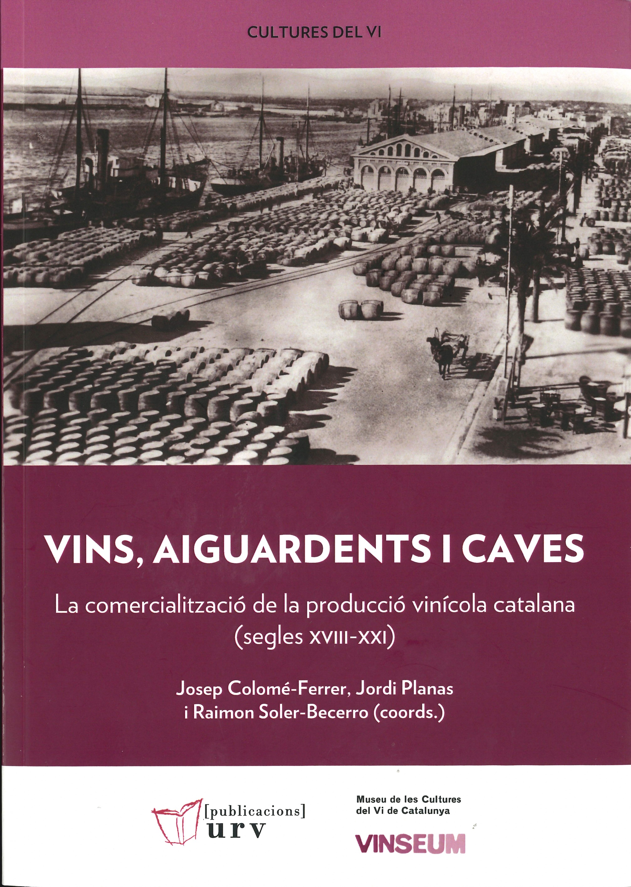 Imagen de portada del libro Vins, aiguardents i caves