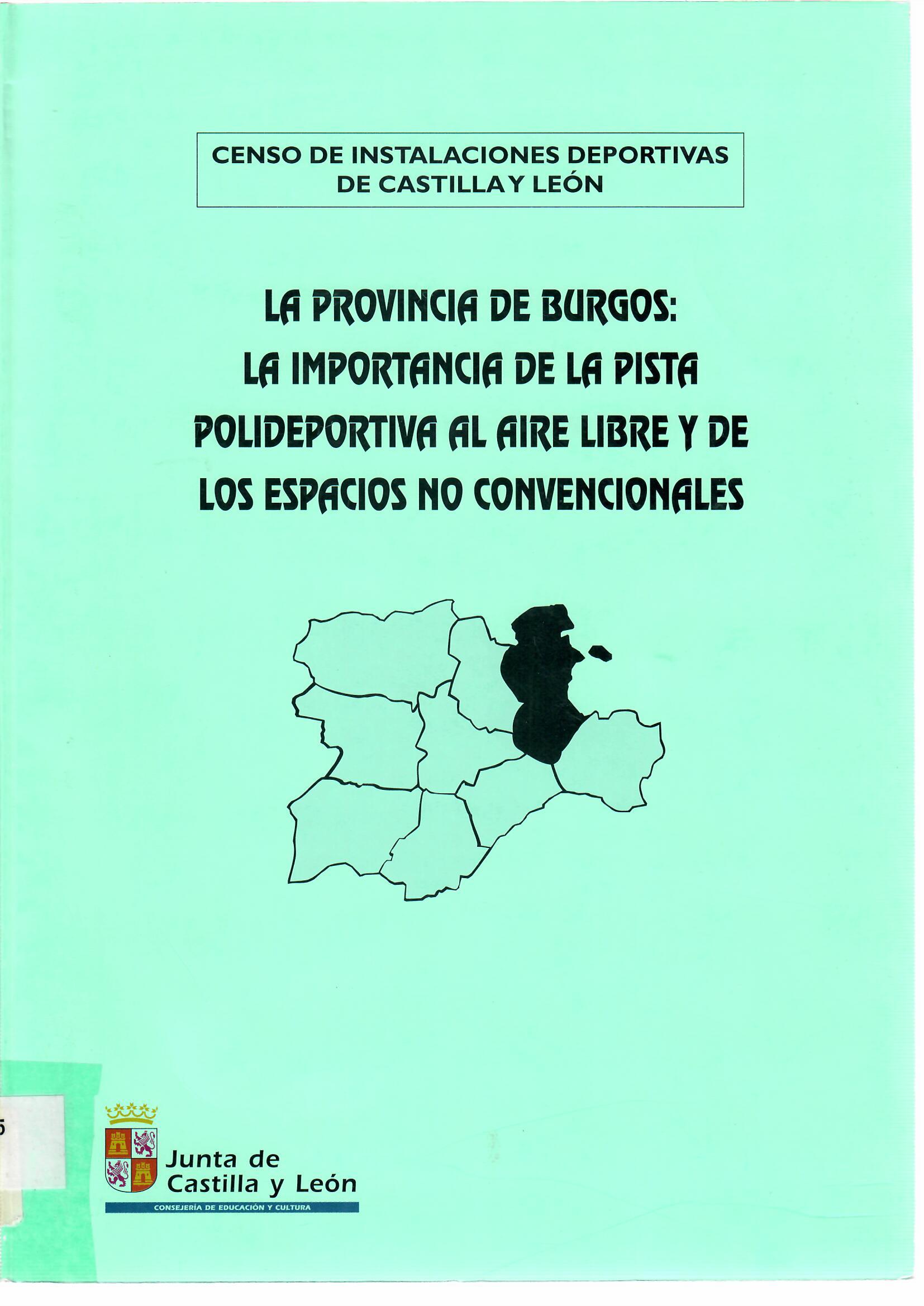 Imagen de portada del libro La provincia de Burgos