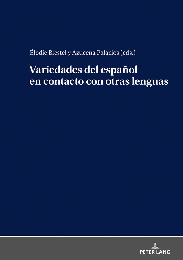 Imagen de portada del libro Variedades del español en contacto con otras lenguas