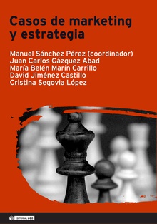 Imagen de portada del libro Casos de márketing y estrategia