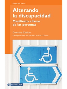Imagen de portada del libro Alterando la discapacidad