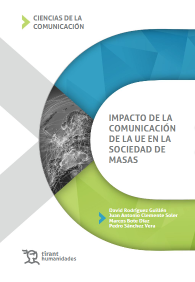 Imagen de portada del libro Impacto de la comunicación de la UE en la sociedad de masas