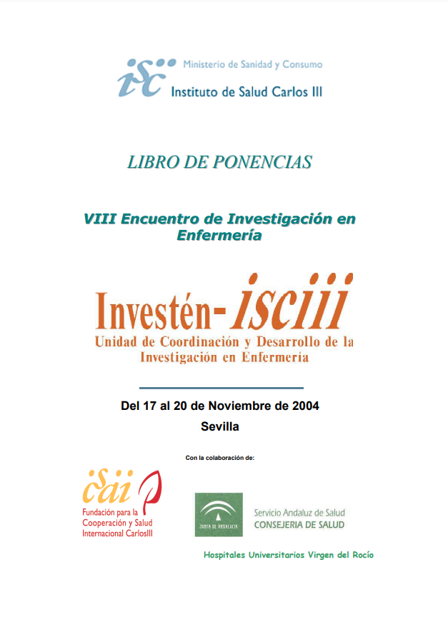 Imagen de portada del libro VIII Encuentro de Investigación en Enfermería