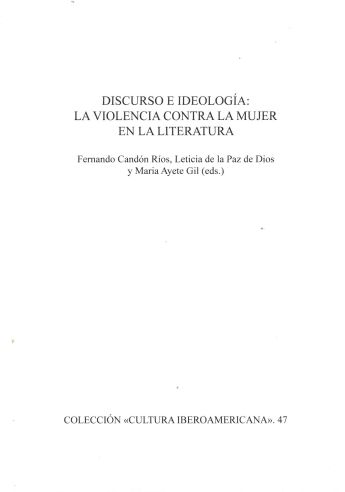 Imagen de portada del libro Discurso e ideología