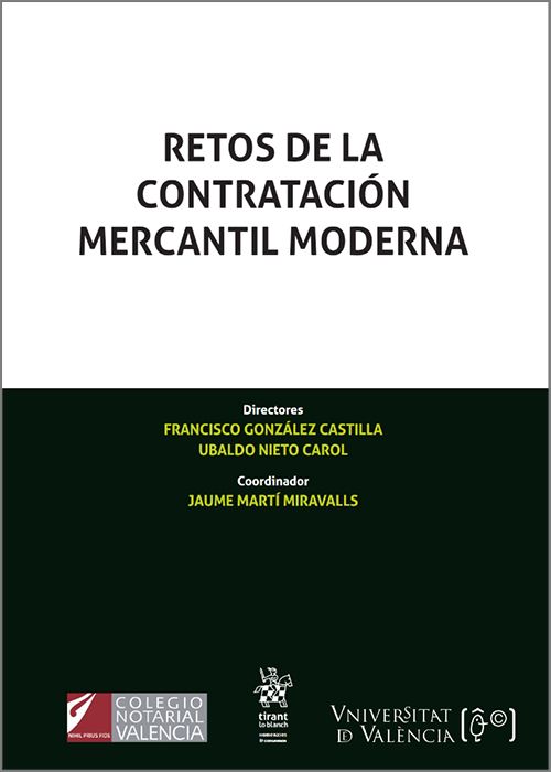 Imagen de portada del libro Retos de la contratación mercantil moderna