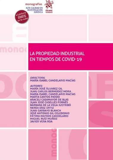 Imagen de portada del libro La propiedad industrial en tiempos de COVID-19