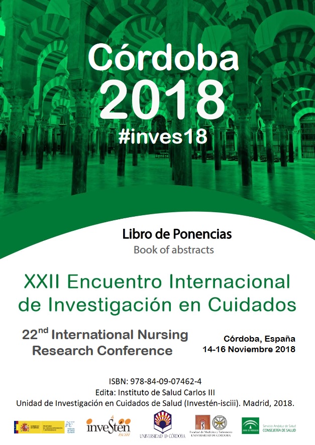 Imagen de portada del libro XXII Encuentro Internacional de Investigación en Cuidados