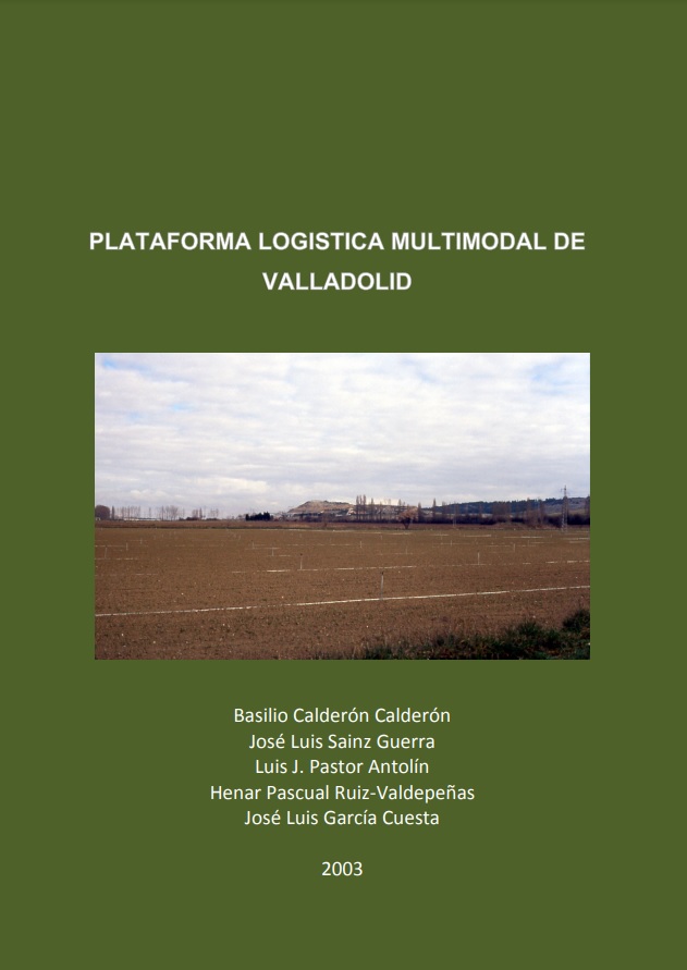 Imagen de portada del libro Plataforma logística multimodal de Valladolid