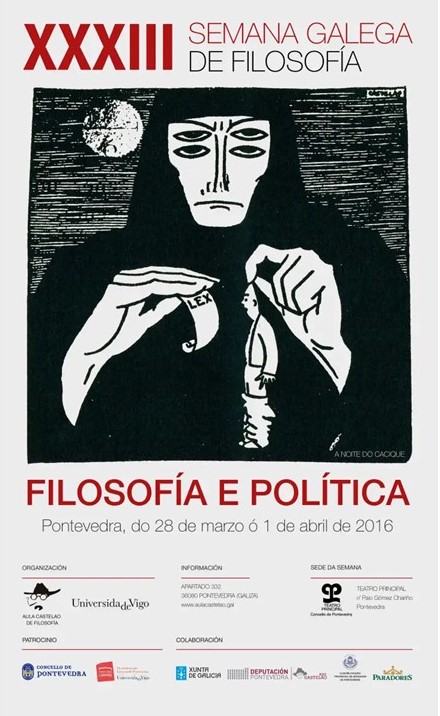 Imagen de portada del libro Filosofía e política