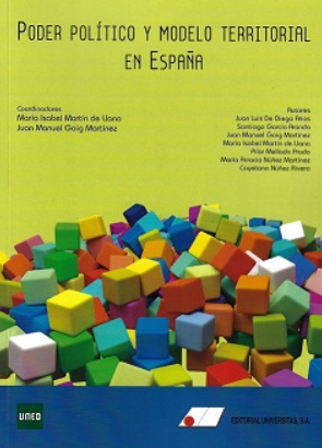 Imagen de portada del libro Poder político y modelo territorial en España