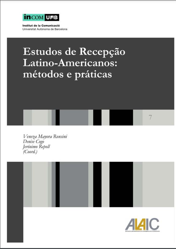 Imagen de portada del libro Estudos de recepção Latino-Americano