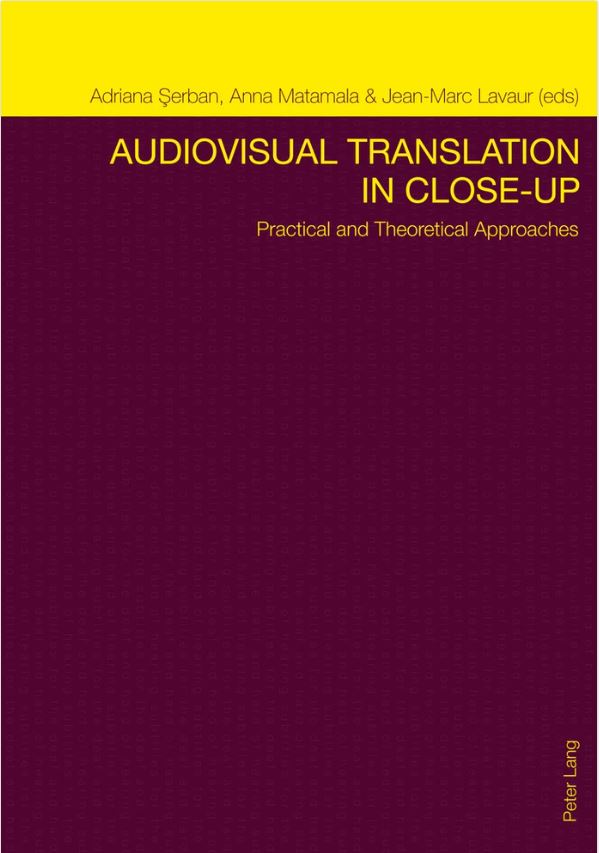 Imagen de portada del libro Audiovisual Translation in Close-Up