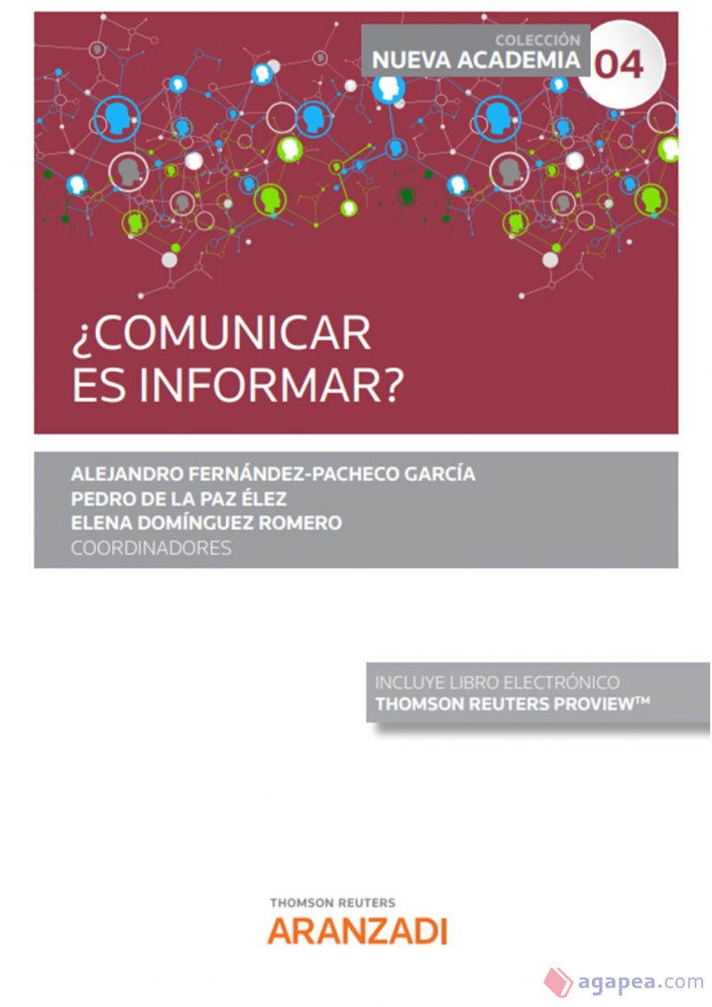 Imagen de portada del libro ¿Comunicar es informar?