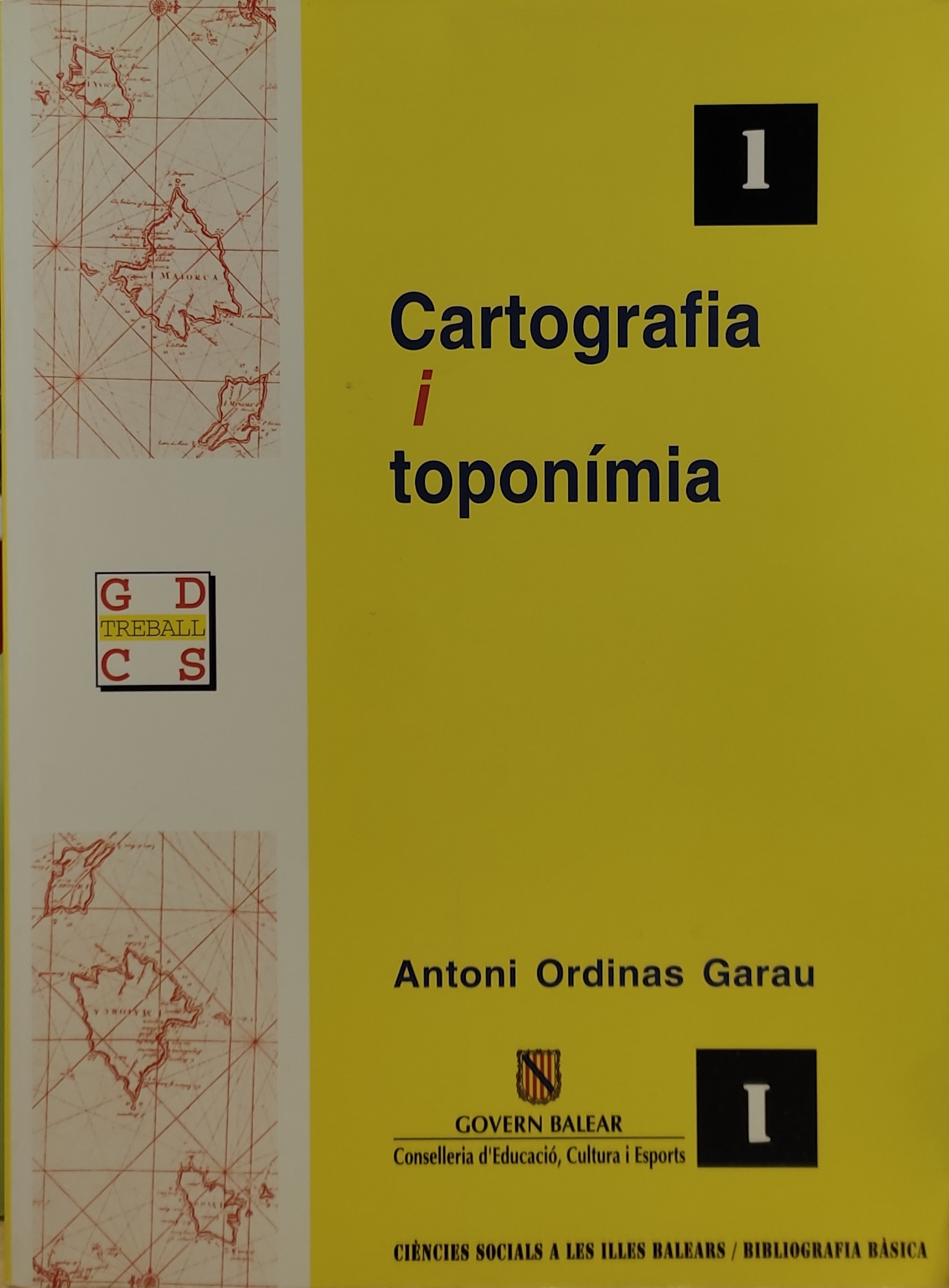 Imagen de portada del libro Cartografia i toponímia