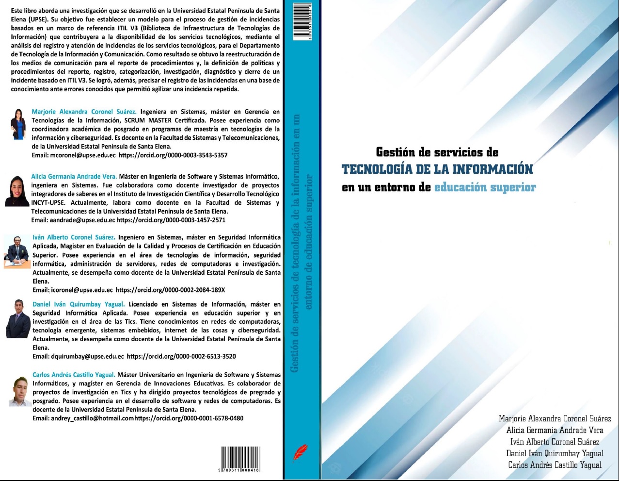 Imagen de portada del libro Gestión de servicios de tecnología de la información en un entorno de educación superior