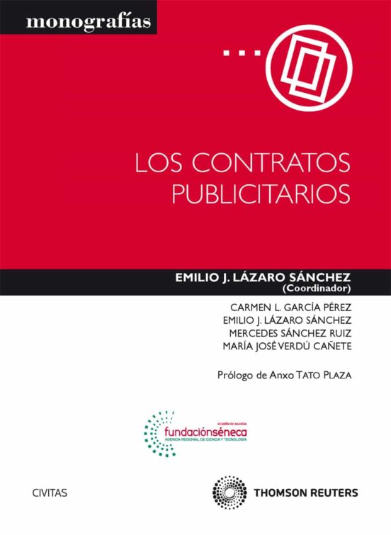 Imagen de portada del libro Los contratos publicitarios