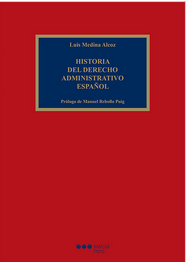 Imagen de portada del libro Historia del Derecho Administrativo español